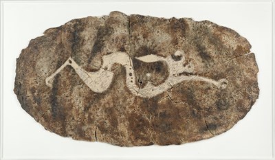 Lot 757 - Chris Carter (b.1945) Wall piece stoneware...