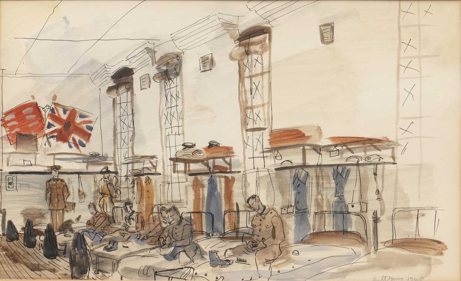 Lot 148 - Anthony Gross (1905-1984) A British Army...