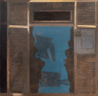 Lot 199 - Alexander Fraser (1940-2020) Blue and...