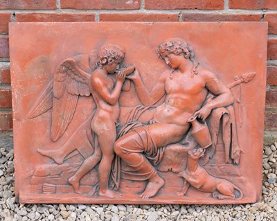 Lot 1469 - A plaque after Bertel Thorvaldsen (Danish-Icelandic 1770-1844)