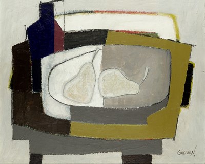 Lot 347 - Ray Sheldon (Contemporary) Still Life signed...