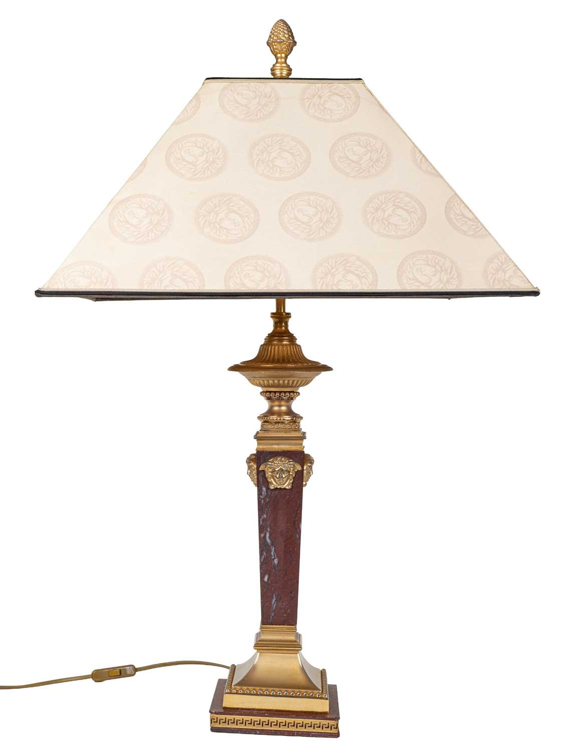 Lot 126 - A Versace table lamp