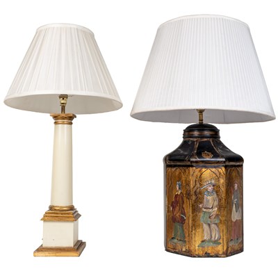 Lot 319 - Two table lamps