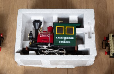 Lot 122 - A garden railway set to include a Lehmann 1991...