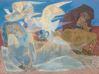 Lot 279a - Ervin Bossányi (1891-1975) Sleep Dream, 1944...