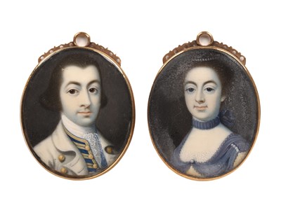 Lot 485 - Gustavus Hamilton (1739-1775) A pair of...