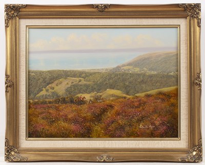 Lot 182 - Donald Ayres (b.1936) 'Looking over Porlocu...