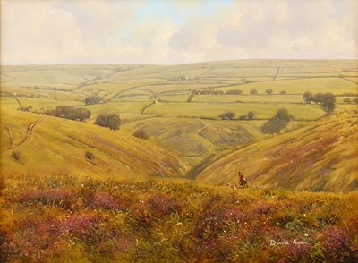 Lot 182 - Donald Ayres (b.1936) 'Looking over Porlocu...