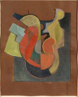 Lot 358a - Leigh Davis (b.1976) Abstracted Forms signed...