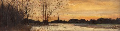 Lot 264 - English School (early 20th century) River...