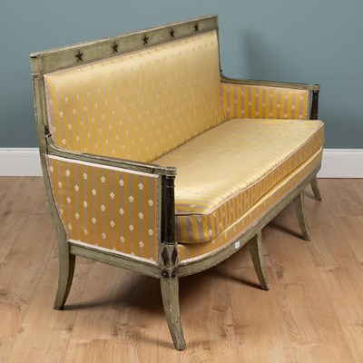 Lot 40 - An early 19th century Scandinavian salon suite