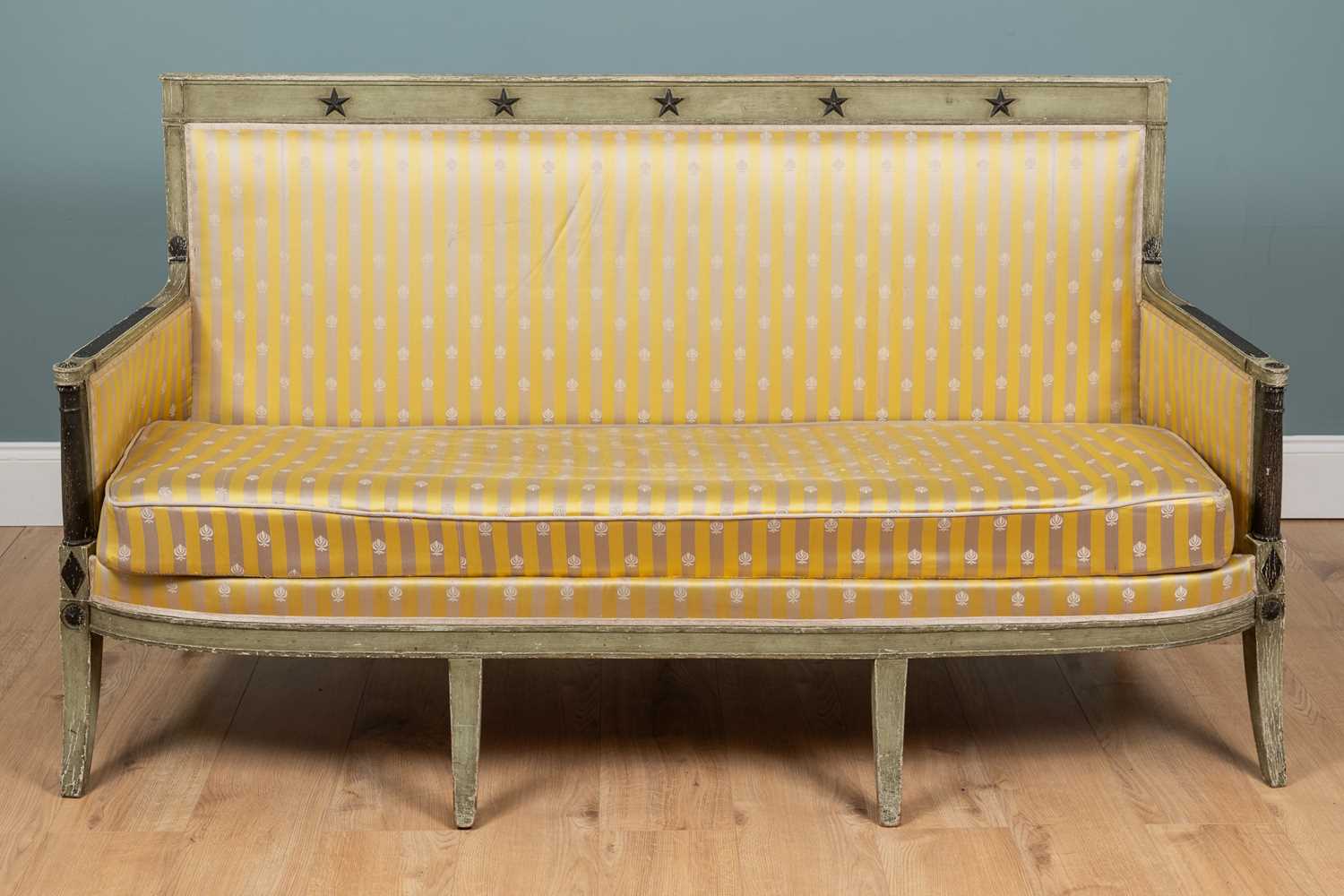 Lot 40 - An early 19th century Scandinavian salon suite
