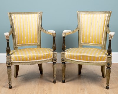 Lot 40 - An early 19th century Scandinavian salon suite
