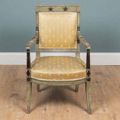 Lot 40 - An early 19th century Scandinavian salon suite