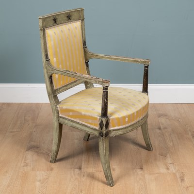 Lot 40 - An early 19th century Scandinavian salon suite
