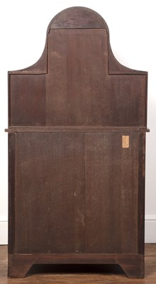 Lot 29 - Satinwood bow cabinet with an inlaid glazed...