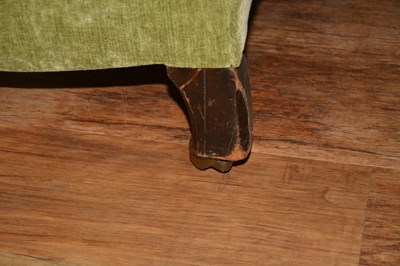 Lot 2 - In the manner of Howard and Sons armchair, of...