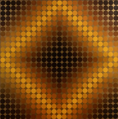 Lot Victor Vasarely (1906-1997) 'Dia-Or',...