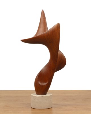 Lot 109 - 20th Century School Carved teak sculpture,...