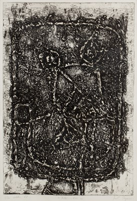 Lot 4 - Joel Cazaux (b.1940) 'Dubu...Roi', pencil...