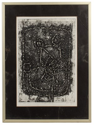 Lot 4 - Joel Cazaux (b.1940) 'Dubu...Roi', pencil...