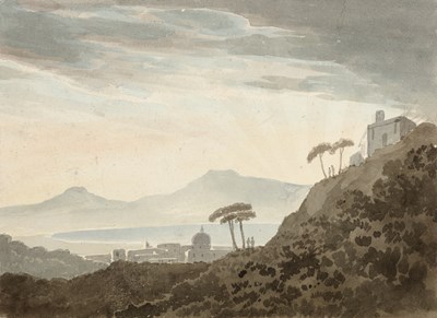 Lot 187 - Follower of John Robert Cozens The Bay of...