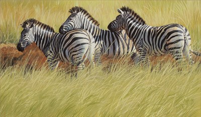 Lot 189 - Susan Jane Lees (fl. 1995) 'Headrests', signed...