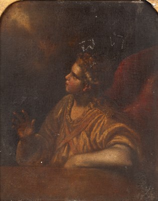 Lot 190 - Italian School (c.1700) The Archangel Gabriel,...