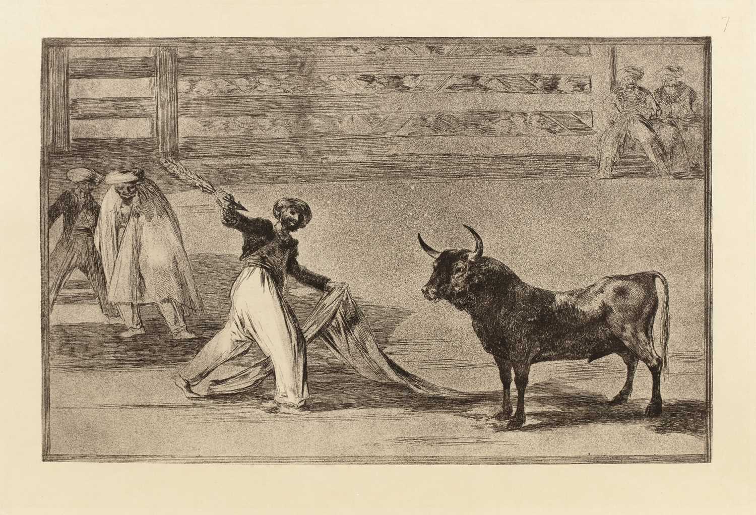 Lot 25 - After Francisco Goya Tauromaquia -Origen de...