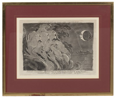 Lot 12 - James Gillray 'Wierd (sic) Sisters: Ministers...