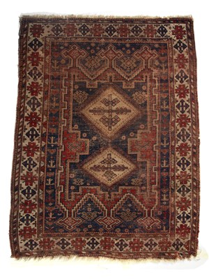 Lot 106C - Two Caucasian rugs each with geometric designs,...