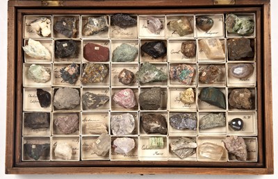 Lot 98 - Large collection of minerals and precious...