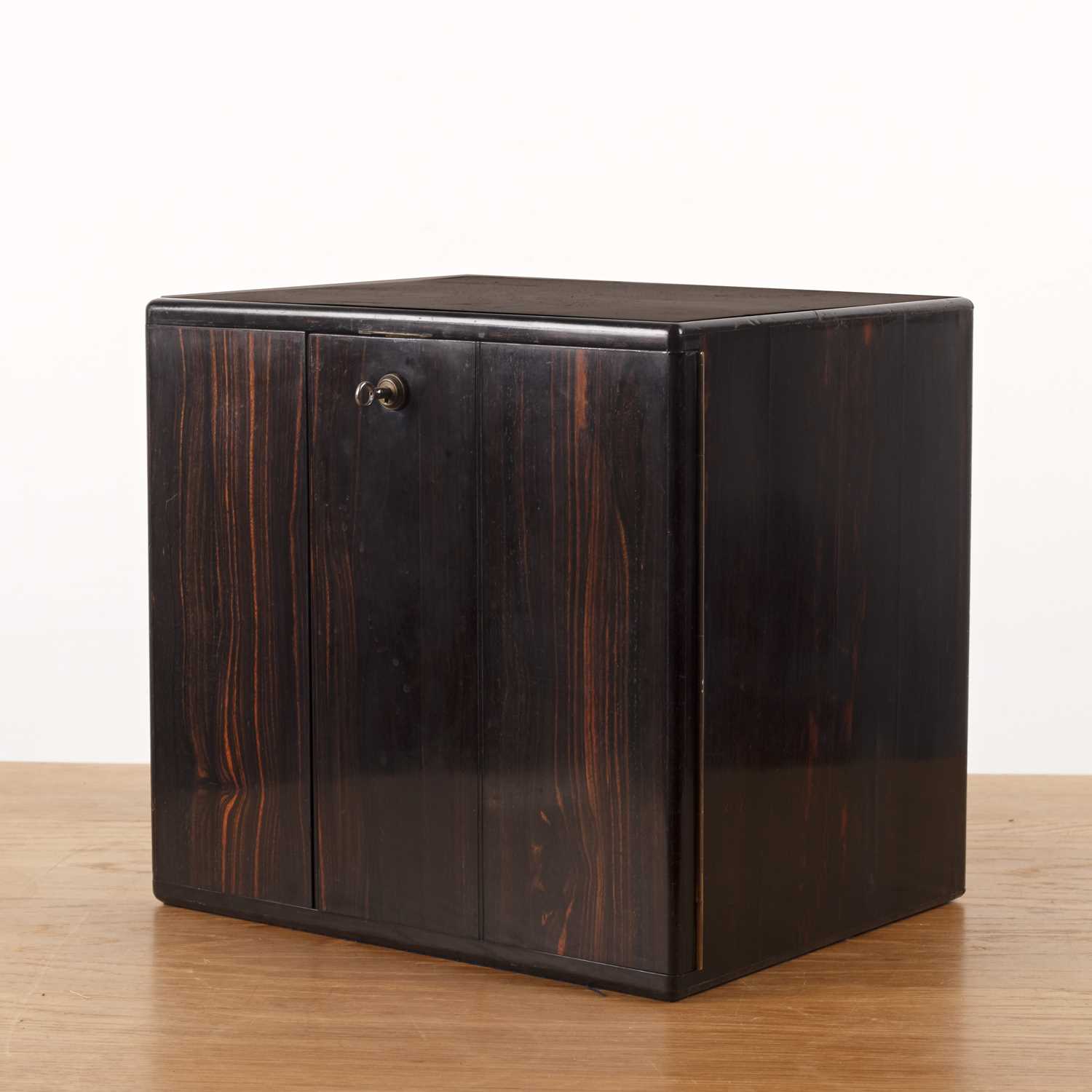 Lot 90 - Coromandel humidor 19th Century, the polished...