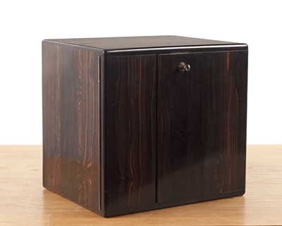 Lot 90 - Coromandel humidor 19th Century, the polished...