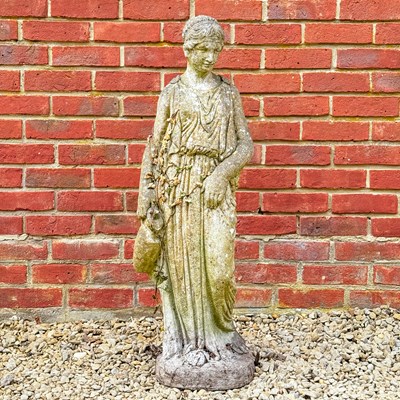 Lot 1531 - A garden sculpture of a classical female