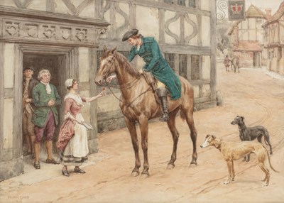 Lot 107 - Frank Dadd (English, 1851-1929) study of a...