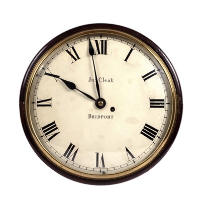Lot 104 - John Cleak of Bridport mahogany cased fusee...