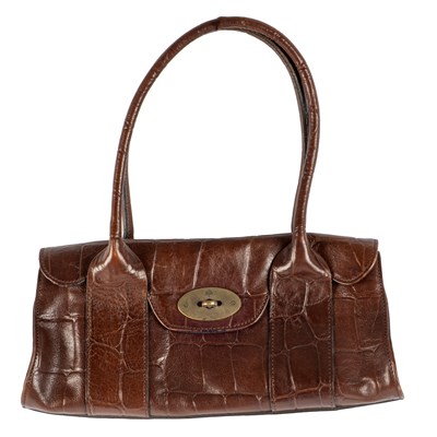 Lot 320 - A Mulberry handbag in brown Congo leather,...