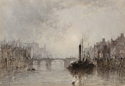 Lot George Weatherill (1810-1890) The River Esk at...