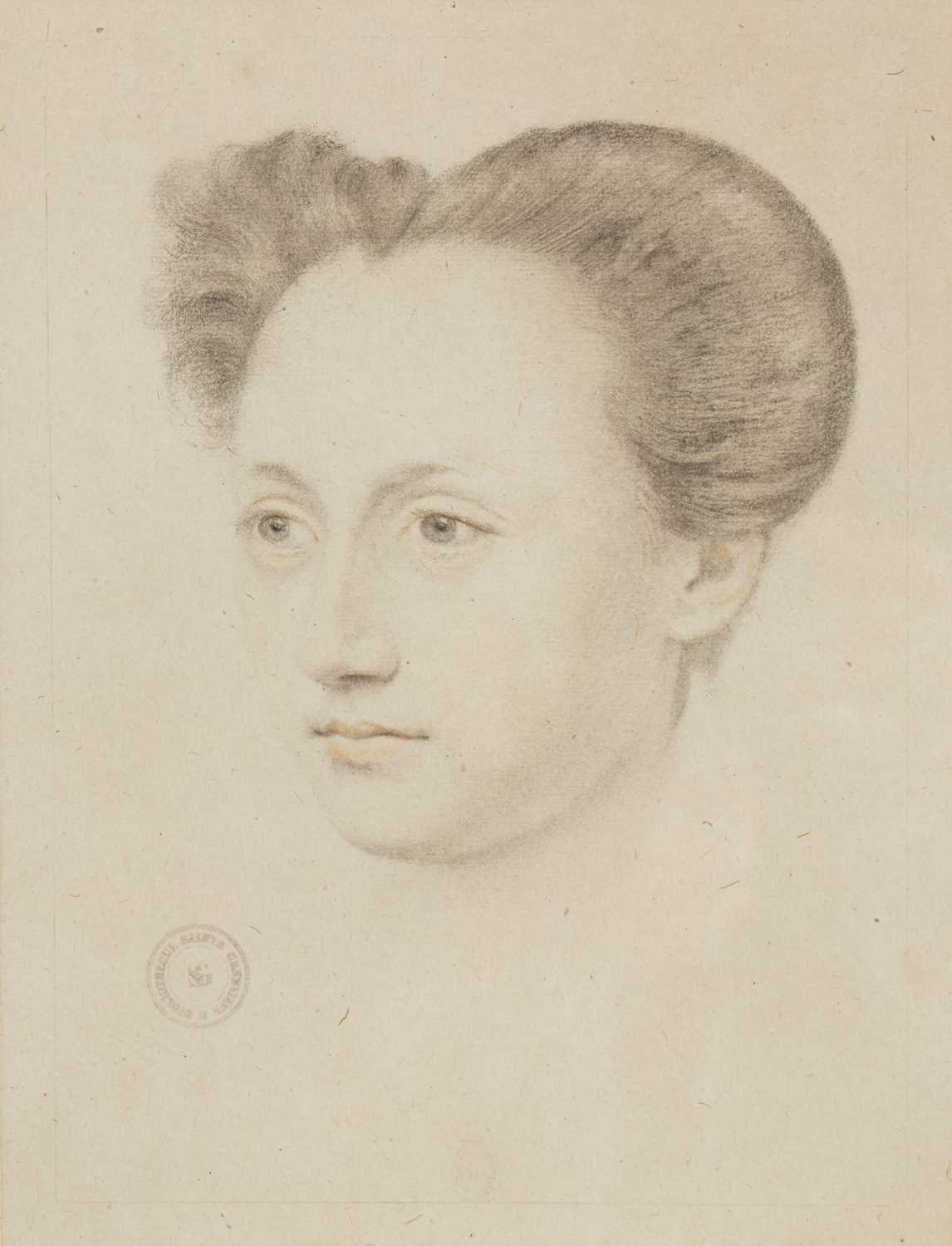 Lot 15 - After François Quesnel Portrait of Marie...
