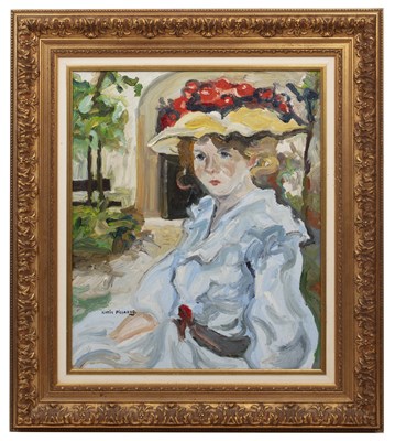 Lot Katia Yvonne Pissarro (1937-2001) 'Jeune Fille...