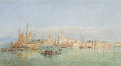 Lot 225 - Edward Angelo Goodall (1818-1908) Venice,...