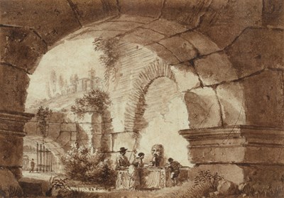 Lot 234 - Victor Jean Nicolle (1754-1826) Roman remains,...