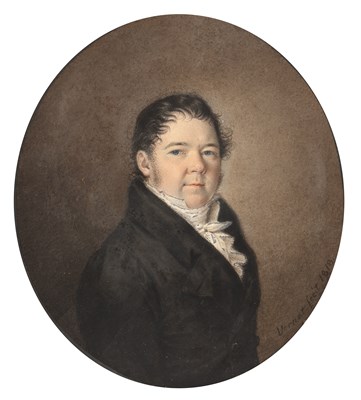 Lot 130 - Carle Vernet (1758-1836) Portrait of Monsieur...