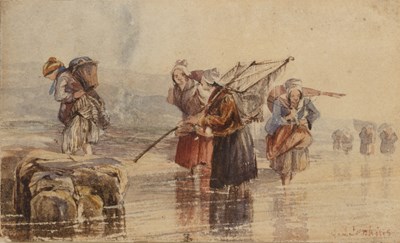 Lot 239 - Joseph John Jenkins (1817- 1885) Shrimpers on...