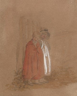 Lot 241 - George Shepheard (1770-1842) Country children -...