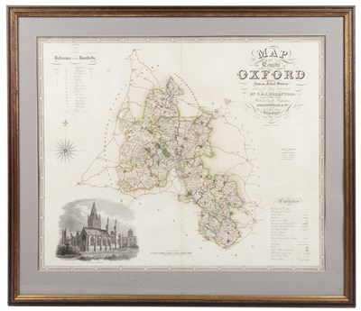 Lot 28 - John Speed 'Northamtonshire', engraving, inset...