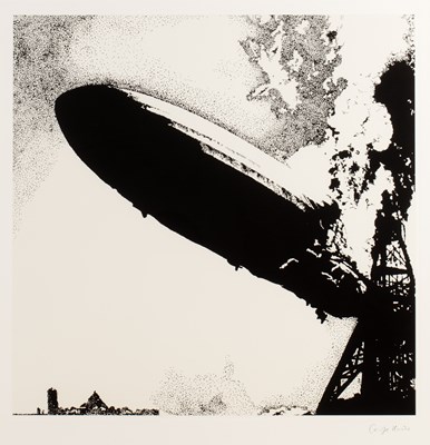 Lot 132 - George Hardie (b.1944) 'Led Zeppelin (album...