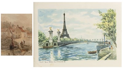Lot 185 - H. W. Walker (early 20th Century School) study...