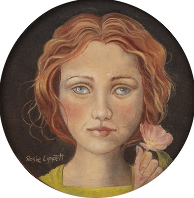 Lot 184 - Rosie Lippett (Contemporary) 'Rose, portrait...